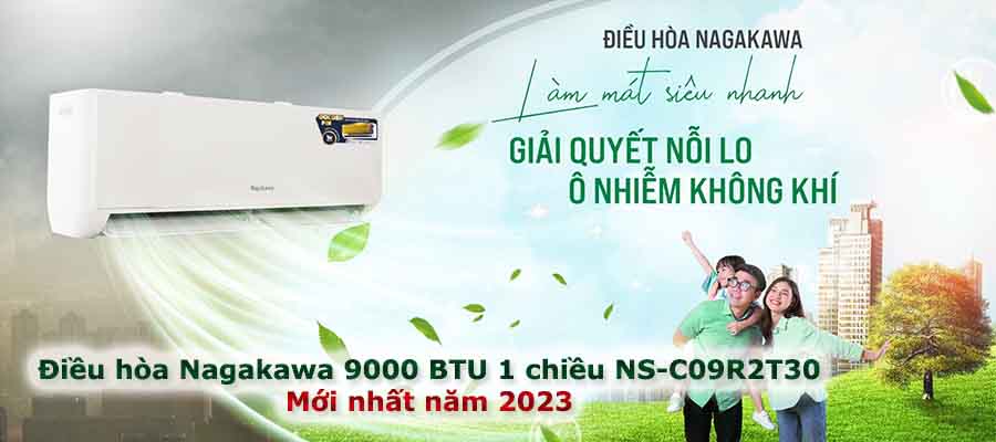 điều hòa nagakawa 9000 btu 1 chiều