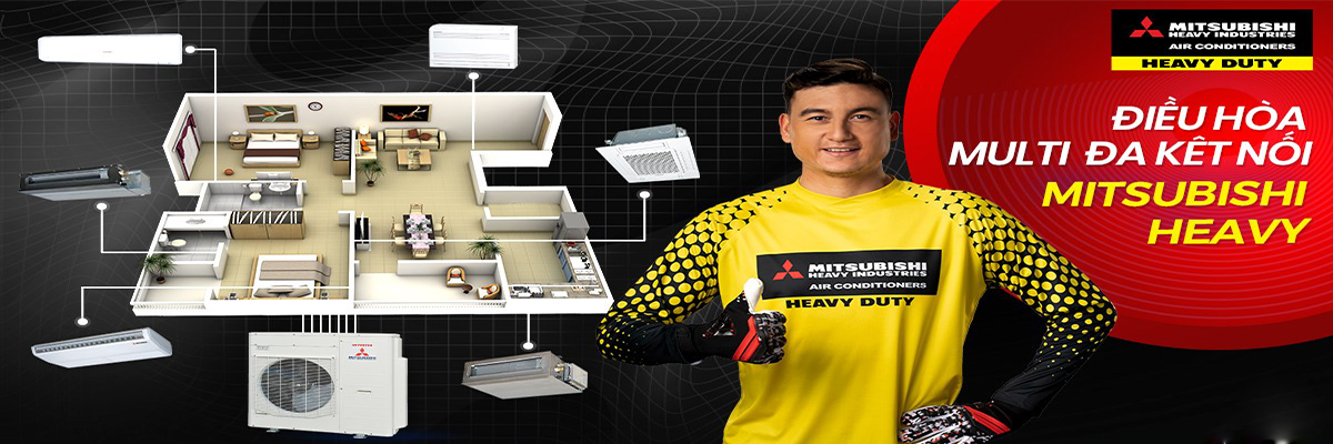 Điều hòa Multi 1 nóng 3 lạnh