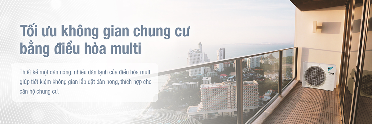 Điều hòa Multi 1 nóng 3 lạnh