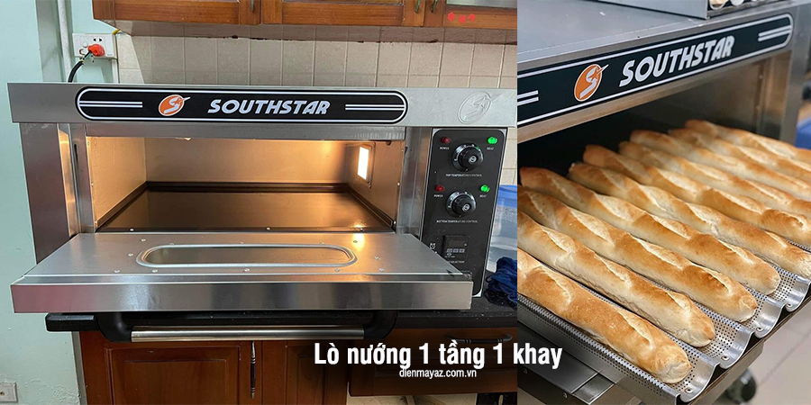 lò nướng 1 tầng 1 khay