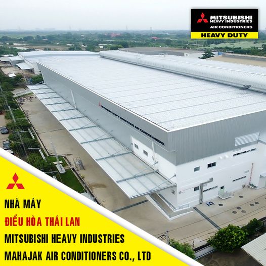 nơi sản xuất điều hòa mitsubishi heavy