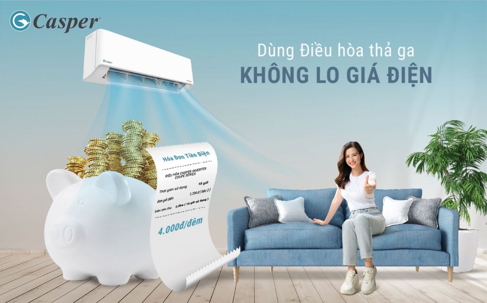 điều hòa casper inverter
