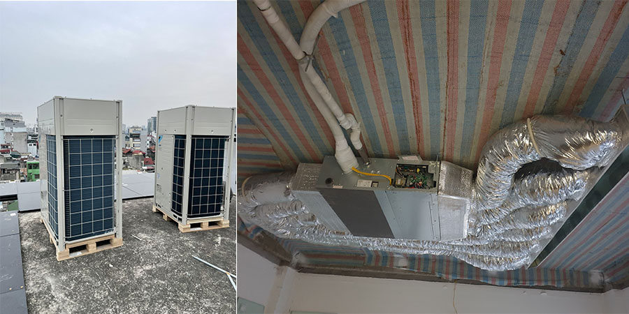 điều hòa tổng, điều hòa trung tâm VRV daikin