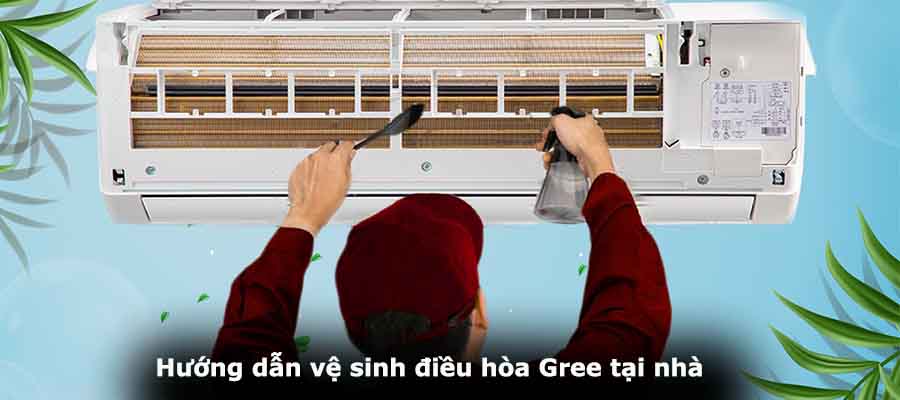vệ sinh điều hòa gree