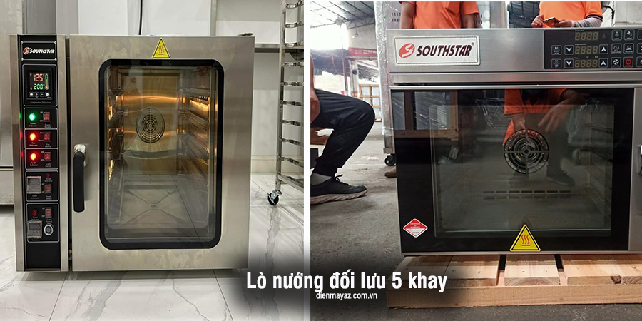 lò nướng đối lưu 5 khay