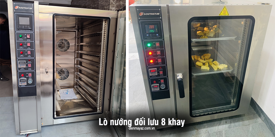lò nướng đối lưu 8 khay