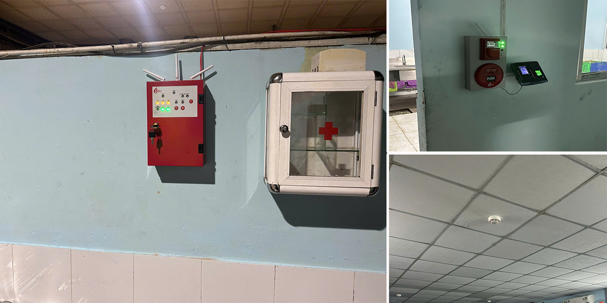 lắp đặt báo cháy không dây