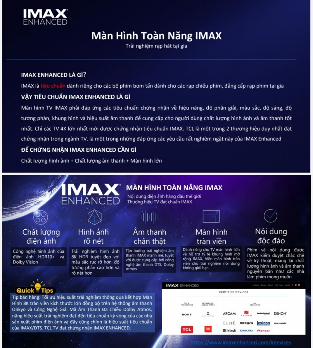 Tìm hiểu về màn hình toàn năng IMAX của Tivi TCL model năm 2021