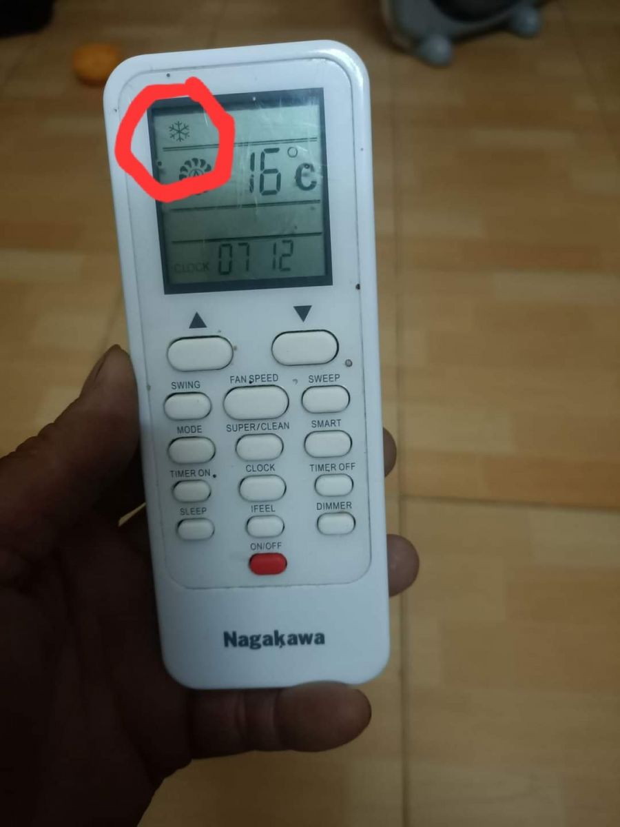 điều hòa nagakawa không lạnh