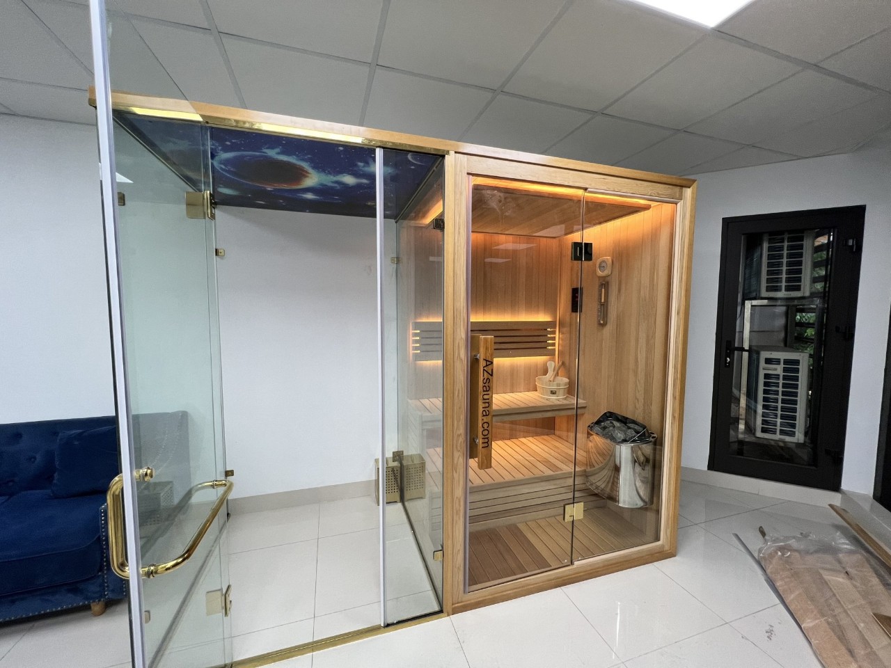tư vấn thi công phòng xông hơi
