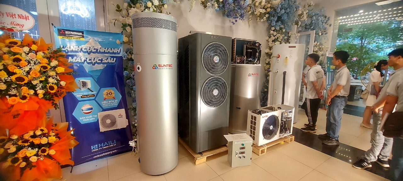 máy bơm nhiệt suntec