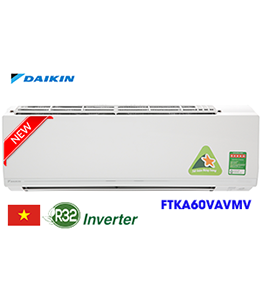 Điều hòa Daikin 21000BTU 1 chiều inverter FTKA60VAVMV