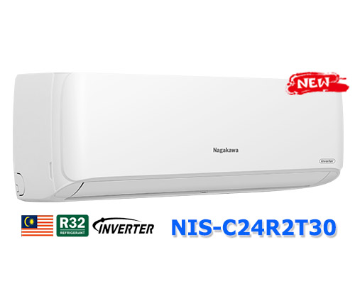 Điều hòa Nagakawa 24000BTU 1 chiều inverter NIS-C24R2T30