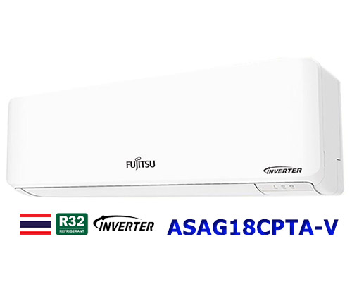 Điều hòa Fujitsu inverter 18000BTU 1 chiều ASAG18CPTA