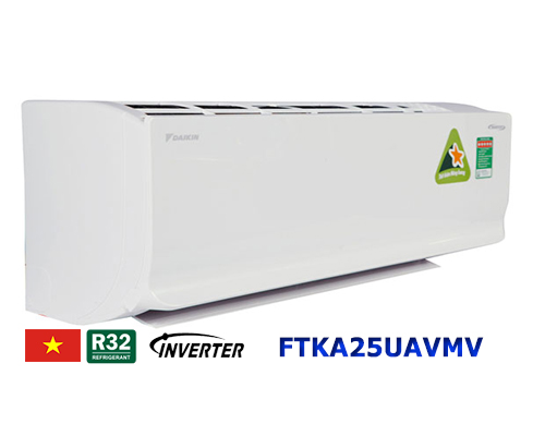 Điều hòa Daikin 9000BTU 1 chiều inverter FTKA25UAVMV