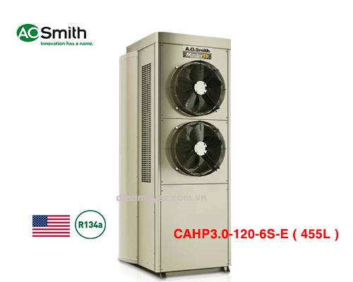 Máy nước nóng trung tâm AO Smith 455L CAHP3.0-120-6S-E