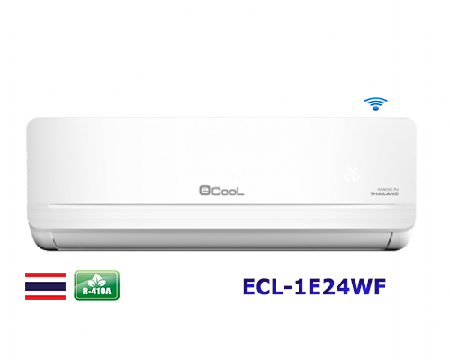 Điều hòa Ecool Thái Lan 24000BTU 1 chiều Wifi ECL-1E24WF