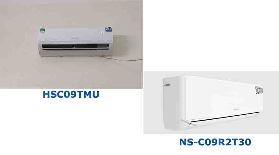Điều hòa Nagakawa NS-C09R2T30 và Funiki HSC09TMU
