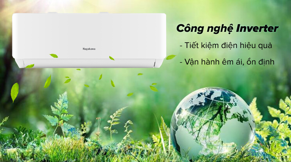 Công nghệ biến tần BLDC inverter trên điều hòa Nagakawa