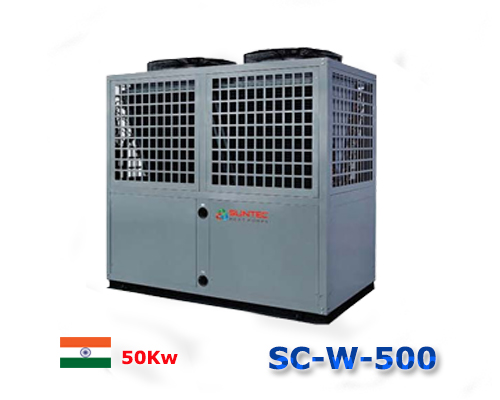 Máy bơm nhiệt bể bơi 50 kw Suntec SC-W-500