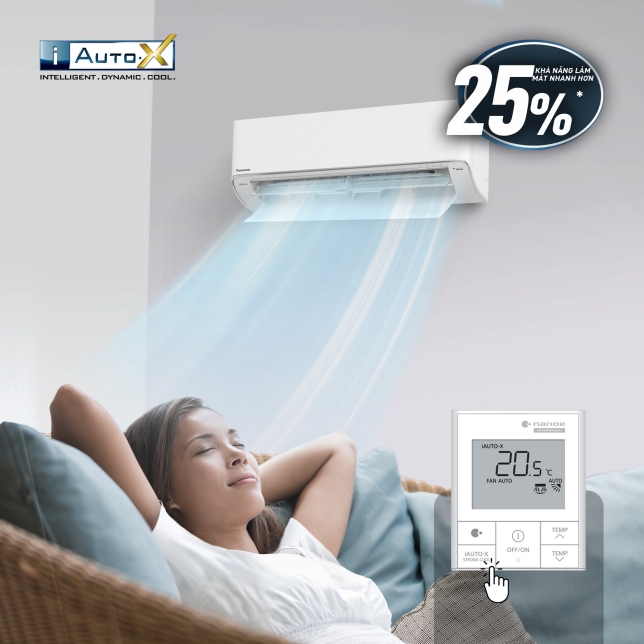 Điều hòa Panasonic 9000BTU 1 chiều inverter XU9XKH-8