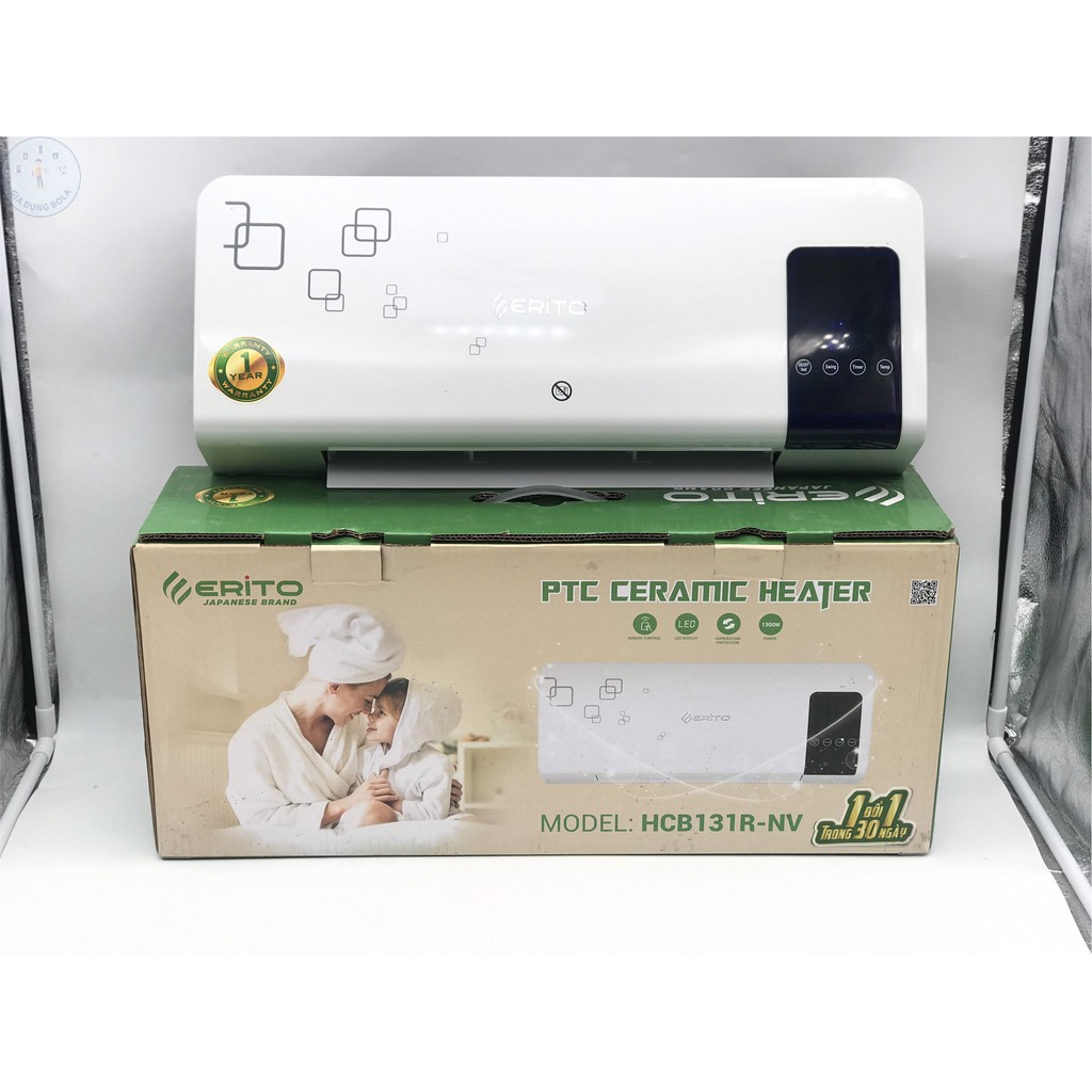Sưởi gốm Erito HB131R-NV