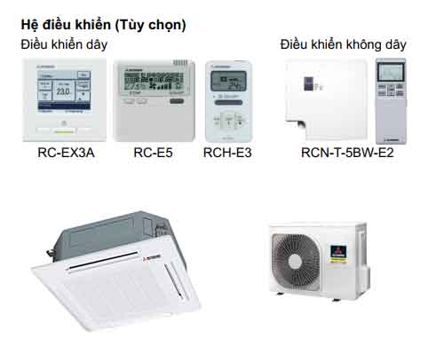 Điều hòa âm trần Mitsubishi Heavy inverter 21000 1 chiều FDT60YA-W5