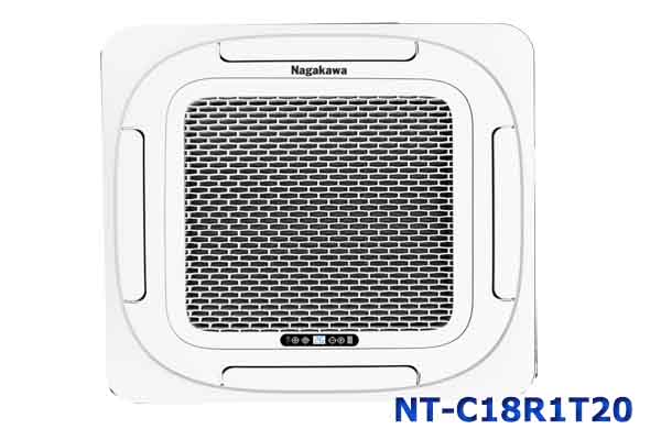 Điều hòa âm trần cassette Nagakawa 18000BTU 1 chiều NT-C18R1T20 8 hướng thổi