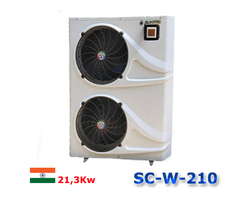 Máy bơm nhiệt Spa bể sục 21,3 kw Suntec SC-W-210
